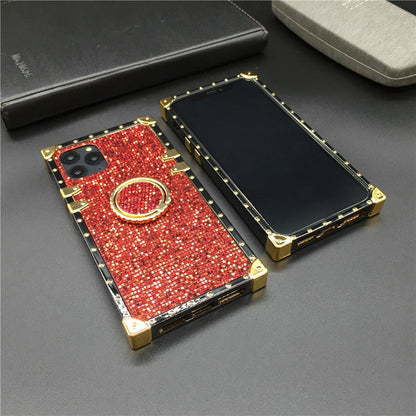 Samsung Case with Ring "Ruby"