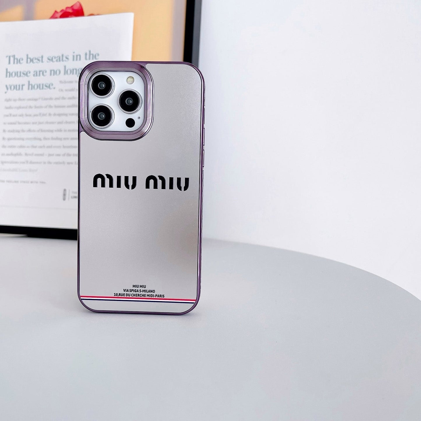 Custodia MIUMIU per iPhone A7 A8