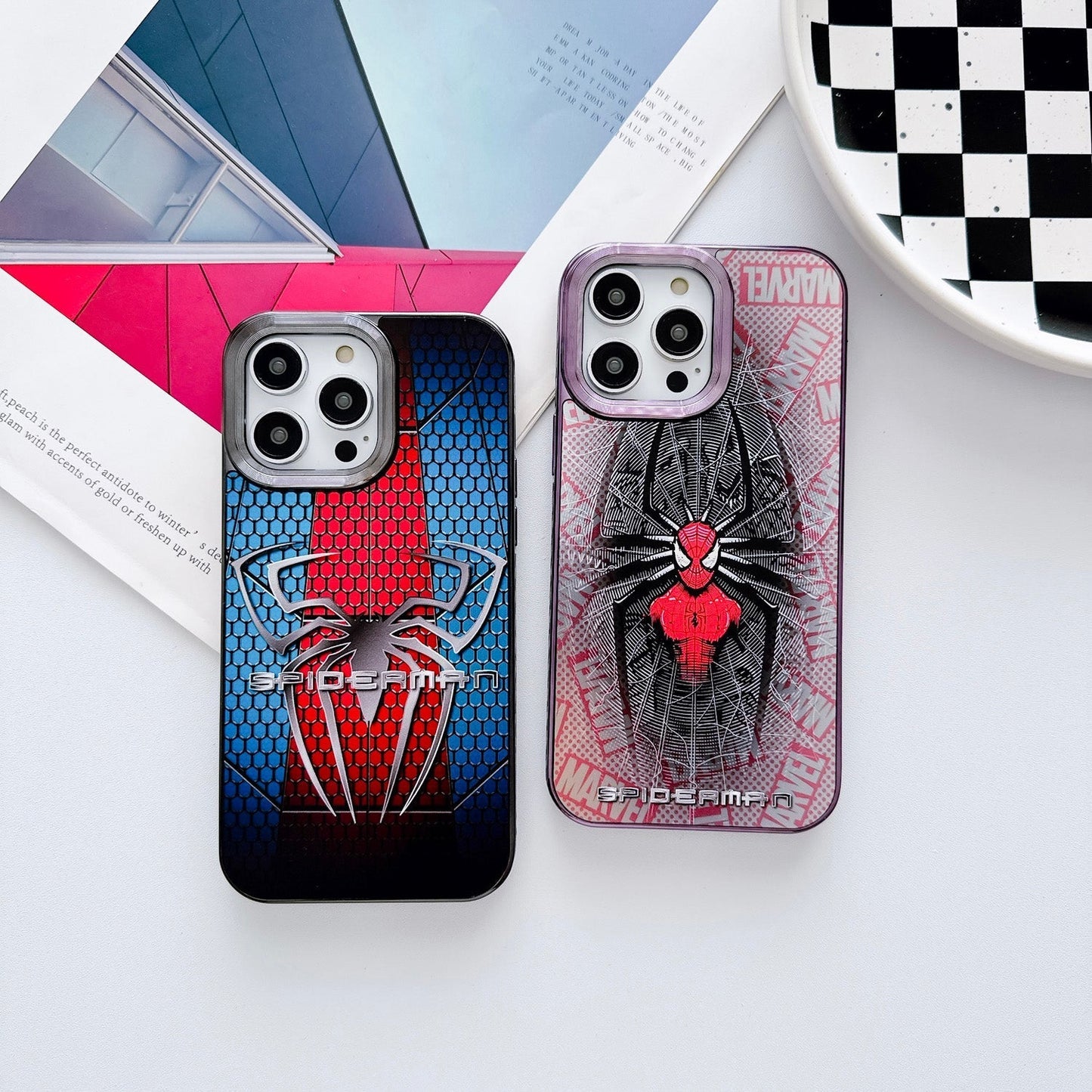 custodia spiderman iphone a9 a10