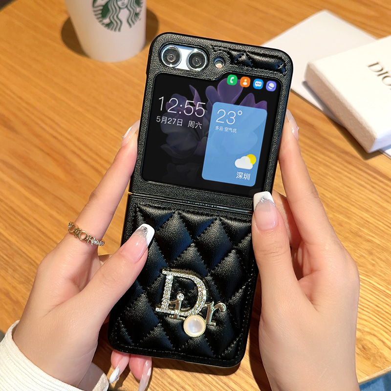 Samsung Classic Leather Galaxy Z Flip Case