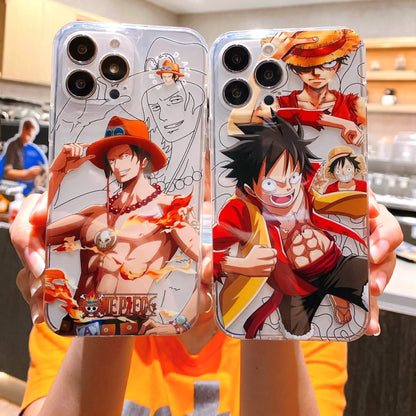 Ace and Luffy iPhone Case