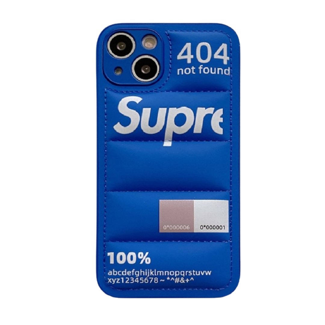 Custodia per iPhone Sup Blue Down Jacket