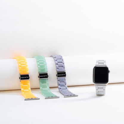 Cinturino Apple Watch in vetro marino