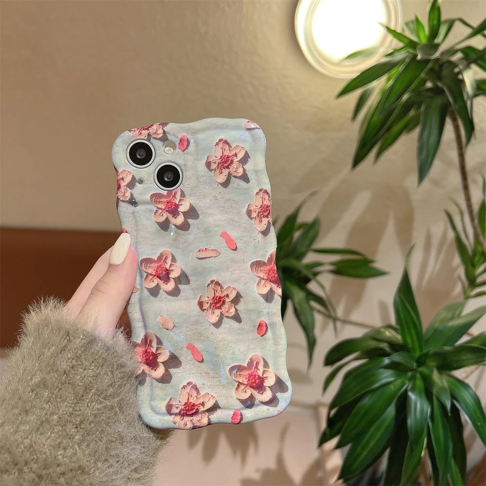 Custodia iPhone a forma di fiore