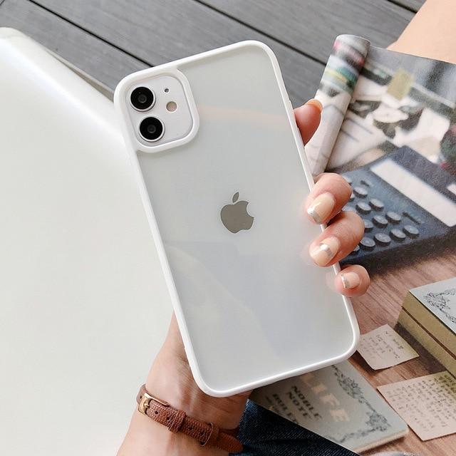 Clear Color Bumper iPhone Case