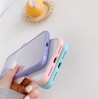 Clear Color Bumper iPhone Case