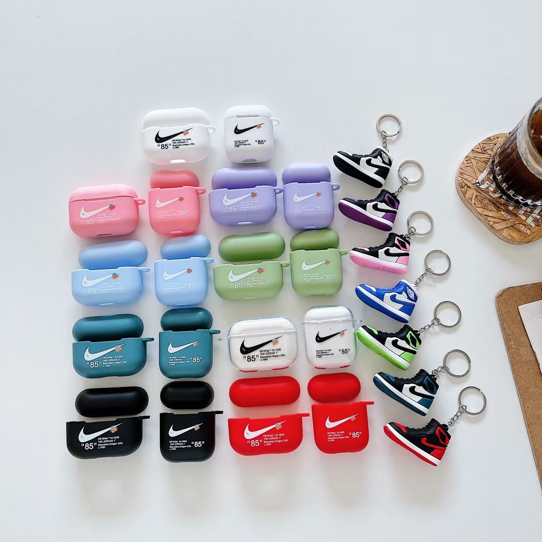 OFF W AIR JR con sneaker 3D - Custodia per Airpods 1/2/3 Pro 