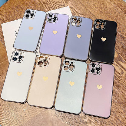 Custodia per iPhone con copertina intera Love Heart