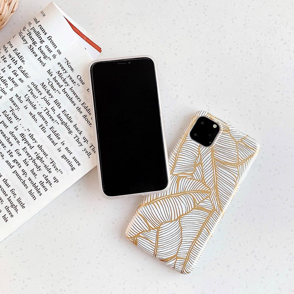 Golden Leaf iPhone Case