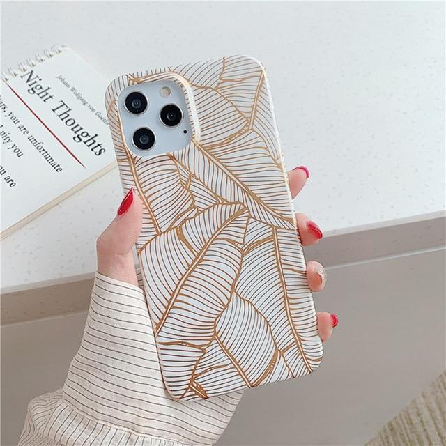 Golden Leaf iPhone Case