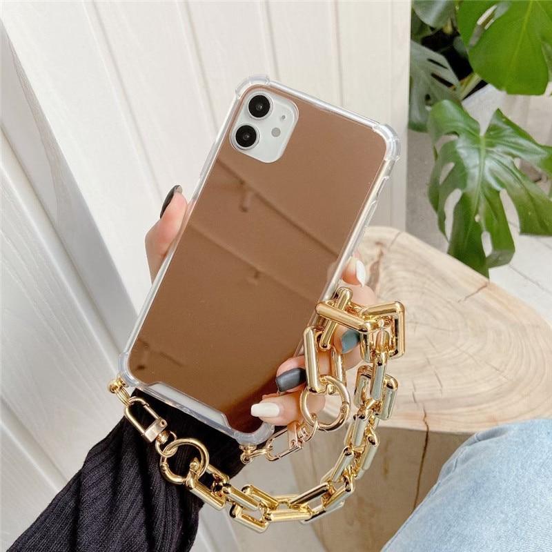 Fashionista Mirror Chain iPhone Case