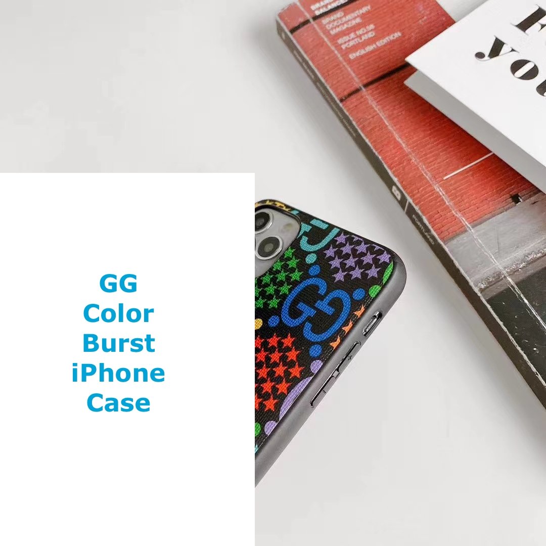 Custodia per iPhone GG Color Burst