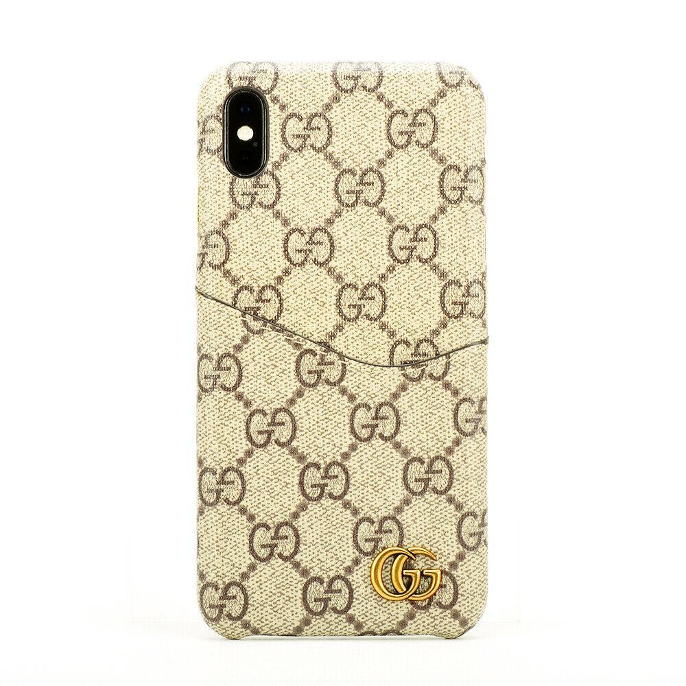 Classic GG Card-Holder iPhone Case |Shine