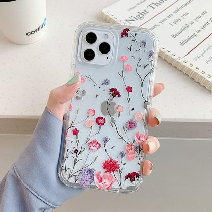 Garden Floral Shockproof iPhone Case