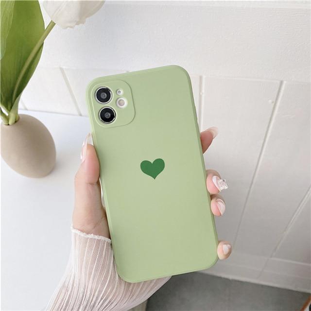 Heart Matte iPhone Case