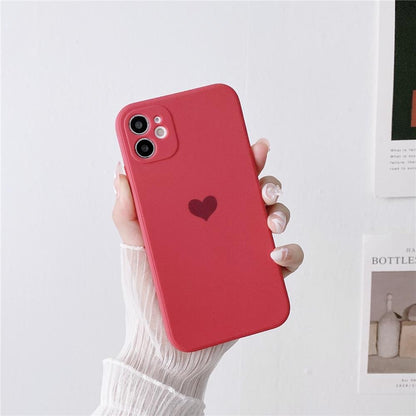 Heart Matte iPhone Case