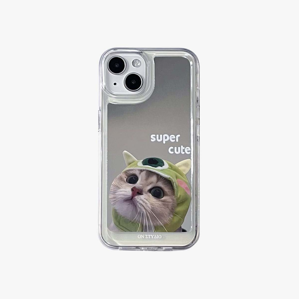 Spiegel iPhone Case | Paar Katzen super süß (kaufen 2 und 50% Rabatt erhalten)