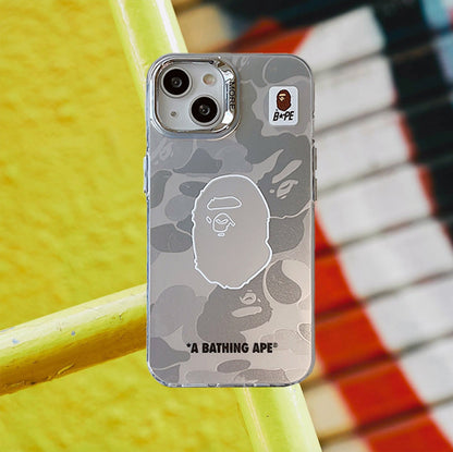 Limited iPhone Case | APE Silver Camo 1