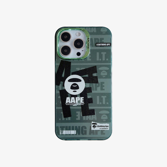 Limited iPhone Case | APE Green Letters