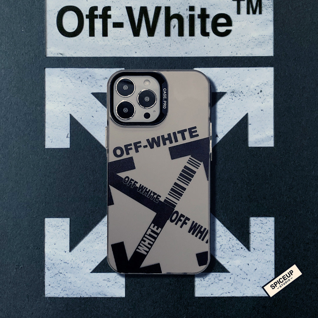 Custodia per iPhone limitata | OW Black Logo 2