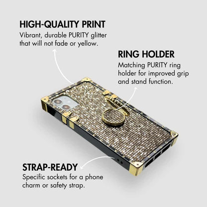 Samsung Case with Ring "Pyrite"